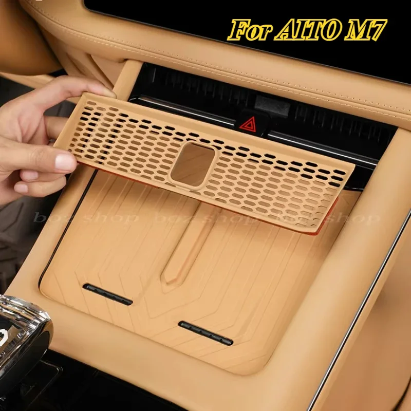 Car Central Control Protective Cover Air Conditioner Protective Cover Interior Special Supplies Car Accessories For AITO M7 2024
Car Central Control Protective Cover Air Conditioner Protective Cover Interior Special Supplies Car Accessories For AITO M7 2024