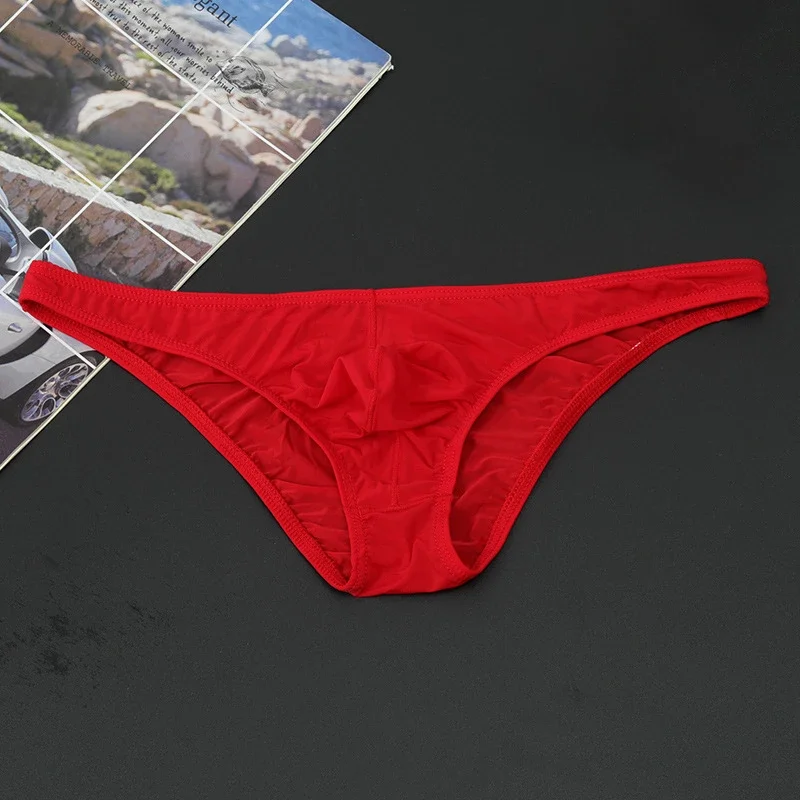 Men's Seamless Breathable Briefs Ultra-Thin See-Through Low-Rise Underwear High Quality Soft Comfortable Low-rise Underwear
Men's Seamless Breathable Briefs Ultra-Thin See-Through Low-Rise Underwear High Quality Soft Comfortable Low-rise Underwear