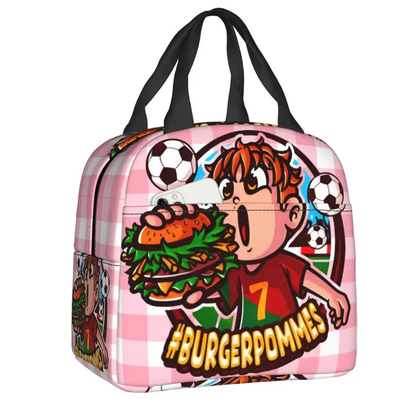 Пользовательские L-Lukasbses B-Burgerpommes музыкальные изолированные сумки для обеда для работы в стиле хип-хоп водонепроницаемый термохолодильник ланч-бокс для женщин и детей
Пользовательские L-Lukasbses B-Burgerpommes музыкальные изолированные сумки для обеда для работы в стиле хип-хоп водонепроницаемый термохолодильник ланч-бокс для женщин и детей
