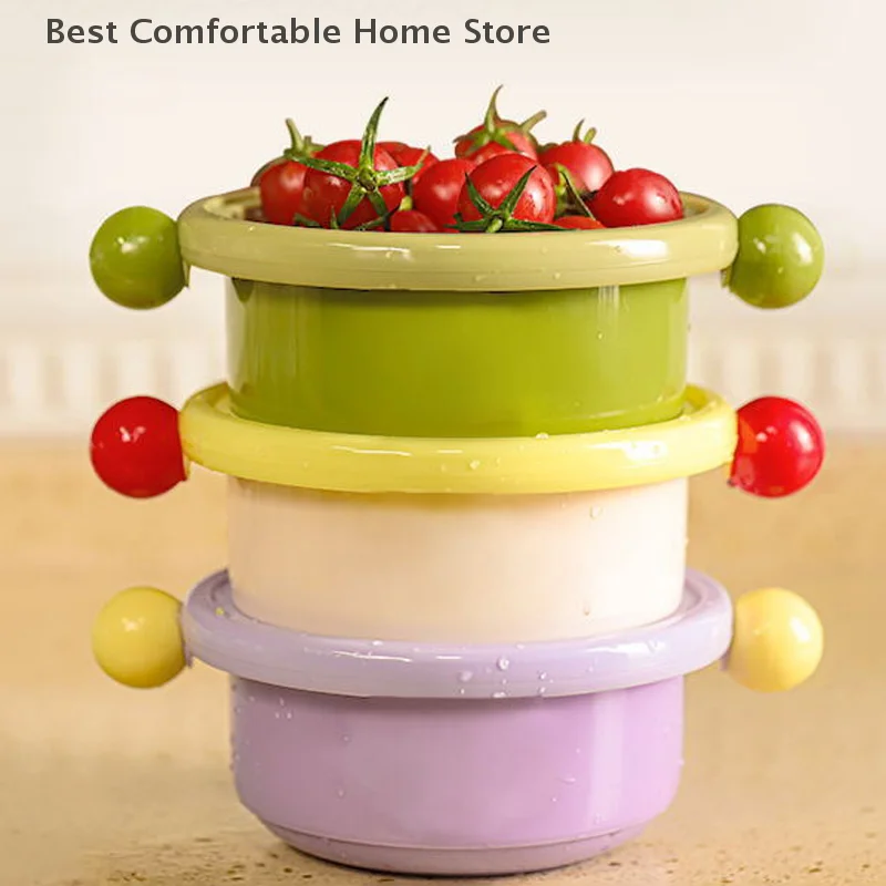 1pc/3pcsFood Drain Basket Double-layer Fruit And Vegetable Washing Basket Home Kitchen Drainer Gadgets Accessories
1pc/3pcsFood Drain Basket Double-layer Fruit And Vegetable Washing Basket Home Kitchen Drainer Gadgets Accessories