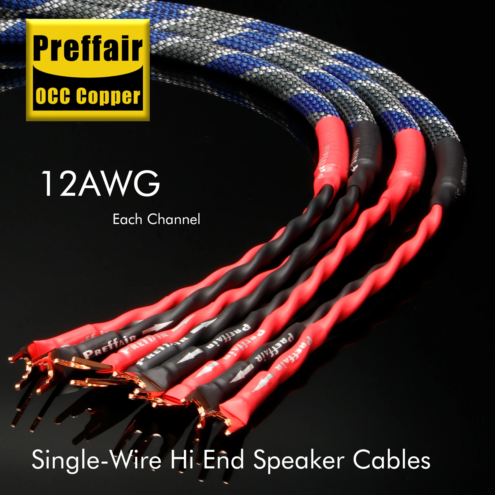 Hi-Fi акустический кабель OCC посеребренный 4-ядерный витой провод 12AWG аудиофильский провод динамика лопаточный разъем из чистой меди
Hi-Fi акустический кабель OCC посеребренный 4-ядерный витой провод 12AWG аудиофильский провод динамика лопаточный разъем из чистой меди