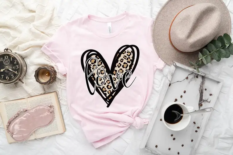 Love Valentines Day For Woman Heart Shirt Leopard Short Sleeve Top Tees O Neck 100% cotton Streetwear goth y2k Drop Shipping
Love Valentines Day For Woman Heart Shirt Leopard Short Sleeve Top Tees O Neck 100% cotton Streetwear goth y2k Drop Shipping