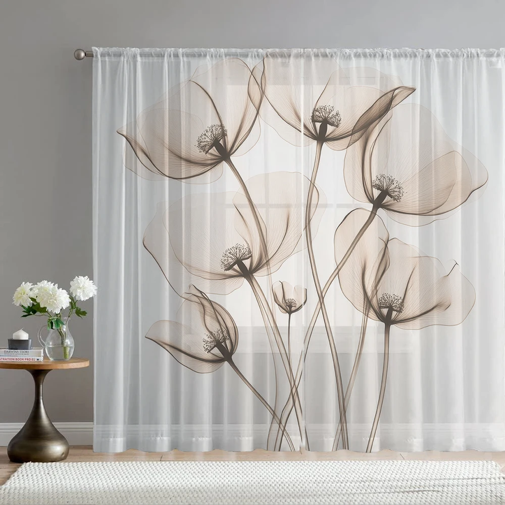 2Pcs Light Brown Floral Print Home Decoration Window Screens Suitable For Coffee Shops, Restaurants, Bedrooms
2Pcs Light Brown Floral Print Home Decoration Window Screens Suitable For Coffee Shops, Restaurants, Bedrooms