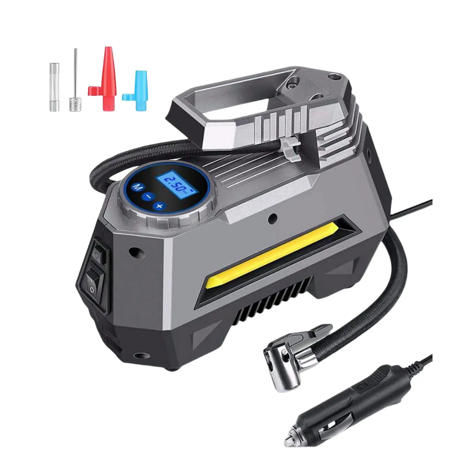 25L/Min Air Compressors with Digital Pressure Pump Vehicle Mounted Inflation Pump for Bicycle Other Car Tire
25L/Min Air Compressors with Digital Pressure Pump Vehicle Mounted Inflation Pump for Bicycle Other Car Tire