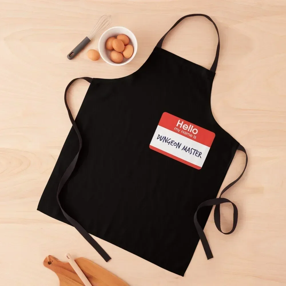Hello My Name is Dungeon Master Apron Custom Ladies Cleaning Products For Home painting Apron 
Hello My Name is Dungeon Master Apron Custom Ladies Cleaning Products For Home painting Apron