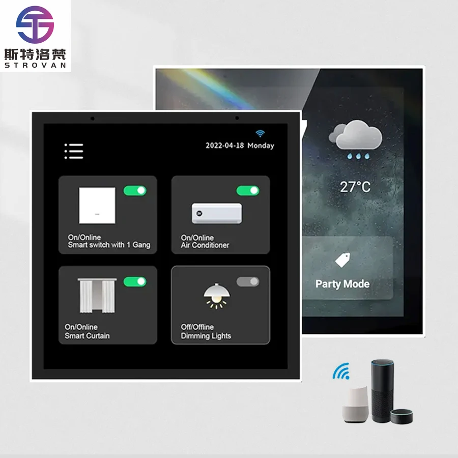 STLF 4/6 Inches Zigbee Panel for Tuya Smart Home Multi-functional Touch Screen Central Control Alexa Scenes Android App Control
STLF 4/6 Inches Zigbee Panel for Tuya Smart Home Multi-functional Touch Screen Central Control Alexa Scenes Android App Control