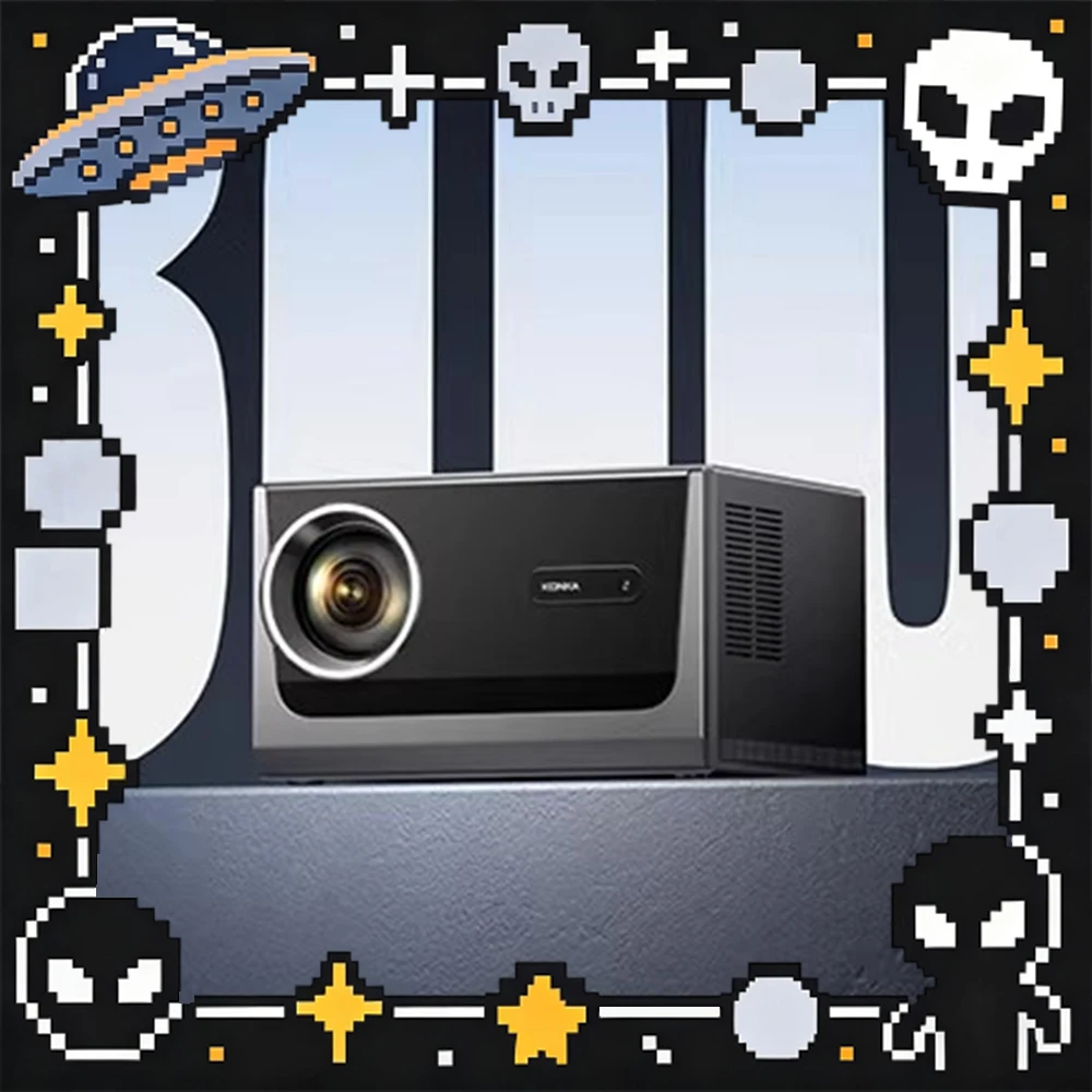 Проектор KONKA E30 1080P, 800 CVIA люмен, источник света 115 Вт, высокая контрастность, поддержка четырехсторонней коррекции, автофокус, подарки
Проектор KONKA E30 1080P, 800 CVIA люмен, источник света 115 Вт, высокая контрастность, поддержка четырехсторонней коррекции, автофокус, подарки