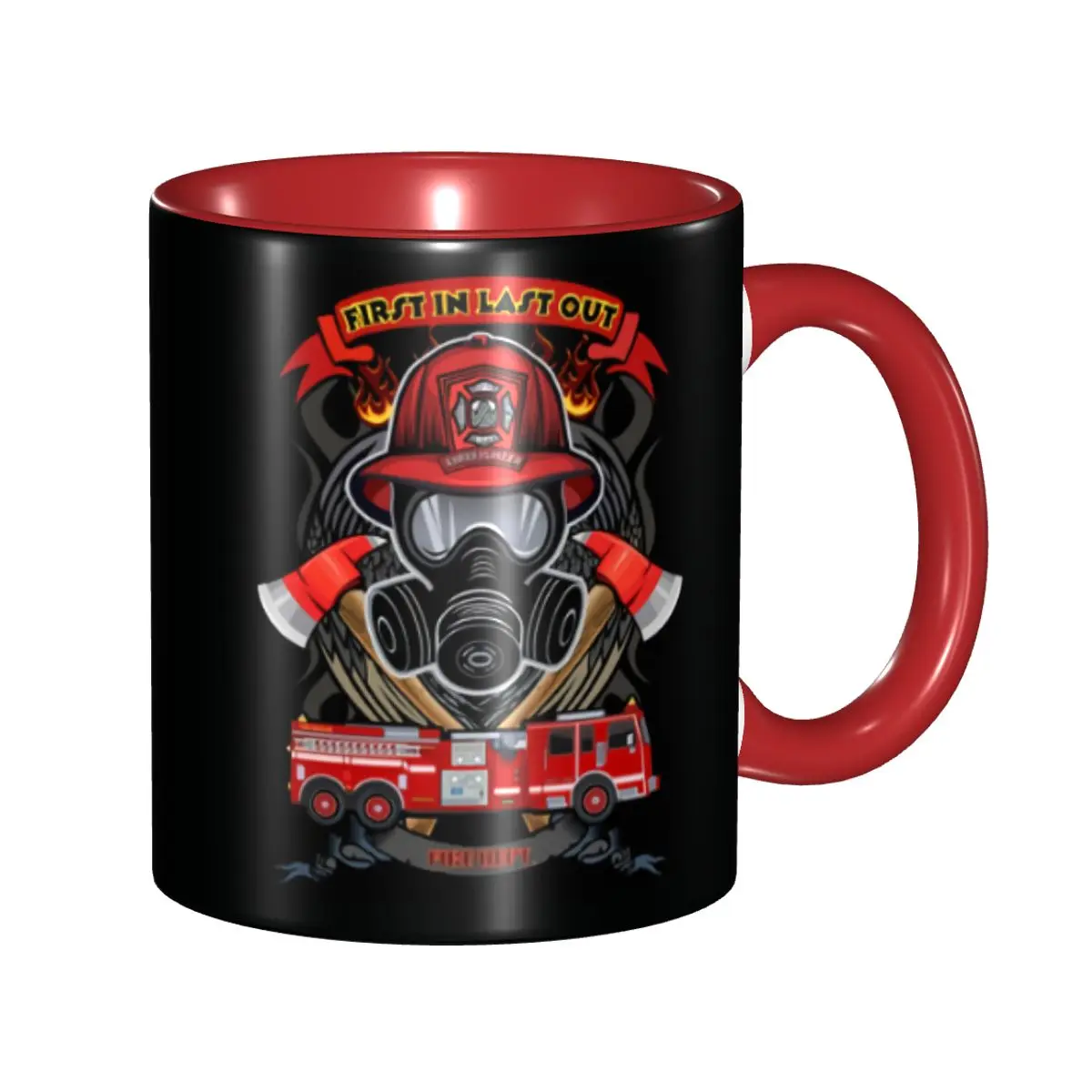 Customized Fire Rescue Fireman Skull Firefighter Coffee Mug DIY Ceramic Tea Milk Cup
Customized Fire Rescue Fireman Skull Firefighter Coffee Mug DIY Ceramic Tea Milk Cup