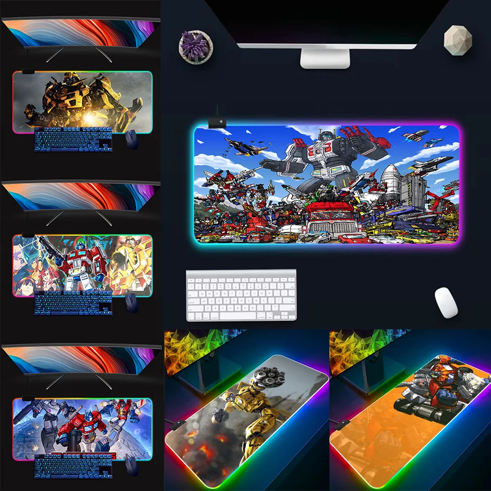 Anime Transformers G1 Car Robot RGB Pc Gamer Keyboard Mouse Pad Mousepad LED Glowing Mouse Mats Rubber Gaming Computer Mausepad
Anime Transformers G1 Car Robot RGB Pc Gamer Keyboard Mouse Pad Mousepad LED Glowing Mouse Mats Rubber Gaming Computer Mausepad