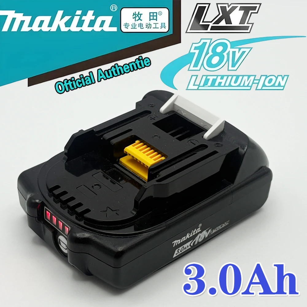 Makita 18V 3.0Ah Rechargeable Battery BL1830 BL1830B BL1840 BL1840B BL1850 BL1850B Compatible with Various 18V Power Tools
Makita 18V 3.0Ah Rechargeable Battery BL1830 BL1830B BL1840 BL1840B BL1850 BL1850B Compatible with Various 18V Power Tools