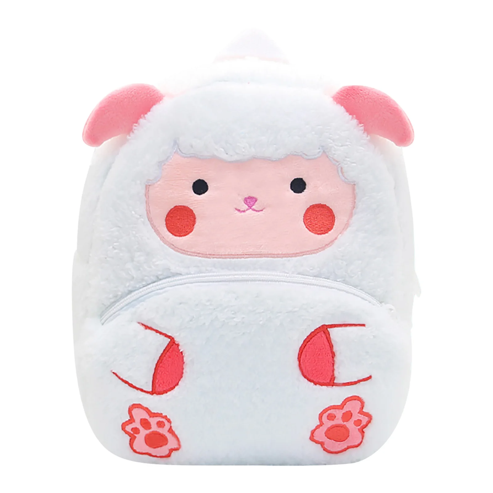 Cute Plush Lamb Kids Backpack Source Of Goods Double Shoulder Bag Lovely Embroidered Kindergarten Backpack Children'S Backpack
Cute Plush Lamb Kids Backpack Source Of Goods Double Shoulder Bag Lovely Embroidered Kindergarten Backpack Children'S Backpack