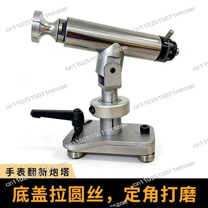 Watch Repair Turret Holder, Precision Angle Grinding & Circular Brushing Tool for Watch Case Backs
Watch Repair Turret Holder, Precision Angle Grinding & Circular Brushing Tool for Watch Case Backs