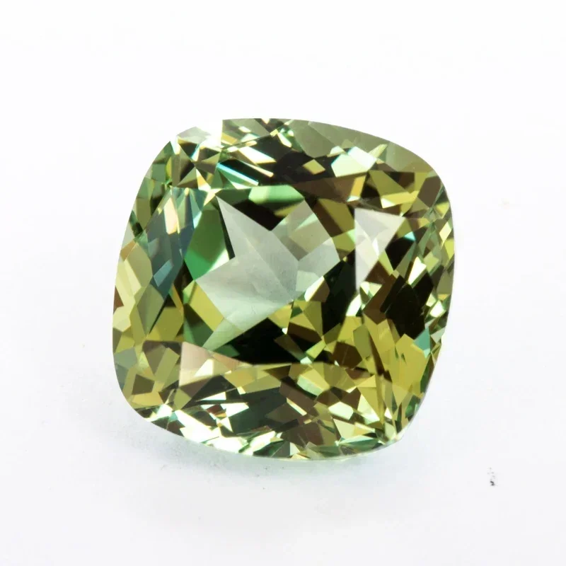 Cushion Shape Green Color Lab Grown Sapphire Beads for Charms Jewelry Making DIY Ring Necklace Materials Selectable Ce
Cushion Shape Green Color Lab Grown Sapphire Beads for Charms Jewelry Making DIY Ring Necklace Materials Selectable Ce