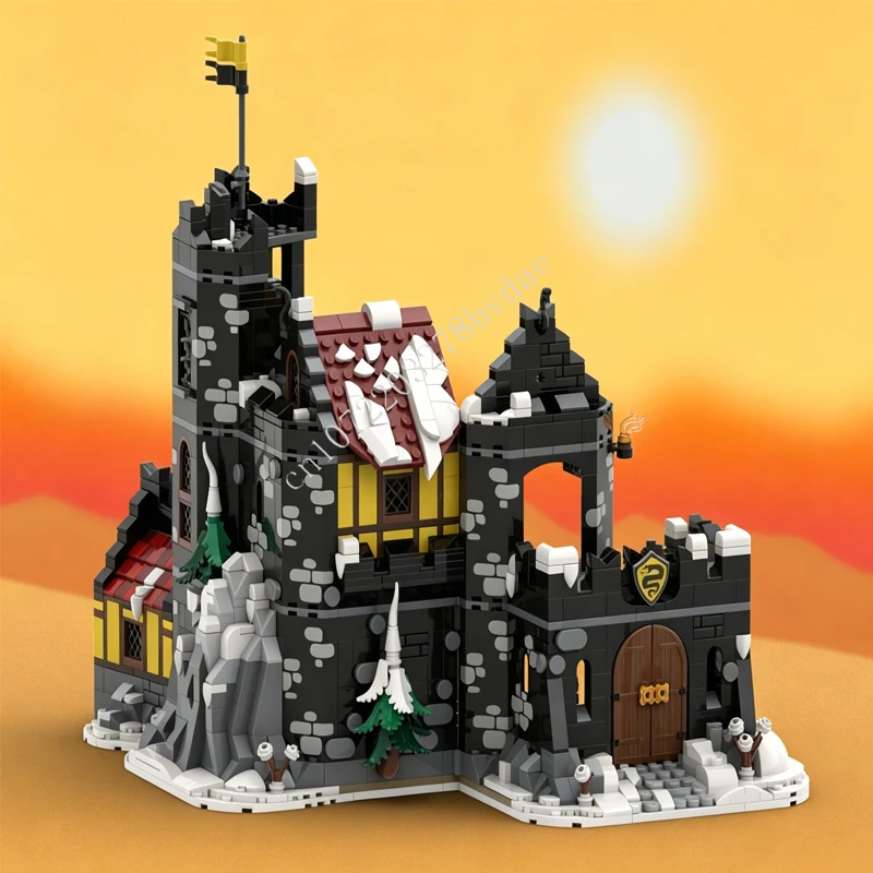1228PCS MOC Medieval Castle Building Block Model Serpent Knight's castle Technical Brick DIY Assembly Set Toys For Holiday Gifts
1228PCS MOC Medieval Castle Building Block Model Serpent Knight's castle Technical Brick DIY Assembly Set Toys For Holiday Gifts
