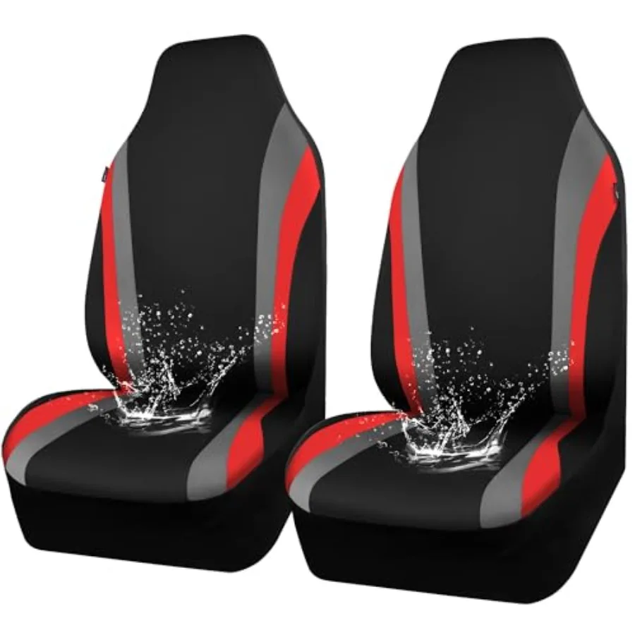 AquaShield Neoprene Waterproof Car Seat Covers Front Seats Only, High Back Bucket Seat Covers, Airbag Compatible, Seat Covers f
AquaShield Neoprene Waterproof Car Seat Covers Front Seats Only, High Back Bucket Seat Covers, Airbag Compatible, Seat Covers f