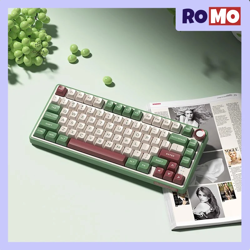 Rk Royal Kludge R75 Mechanical Keyboard Three Mode 2.4g Wireless Bluetooth Keyboard 81keys Gaming Rgb Backlight Gamer Keyboard
Rk Royal Kludge R75 Mechanical Keyboard Three Mode 2.4g Wireless Bluetooth Keyboard 81keys Gaming Rgb Backlight Gamer Keyboard