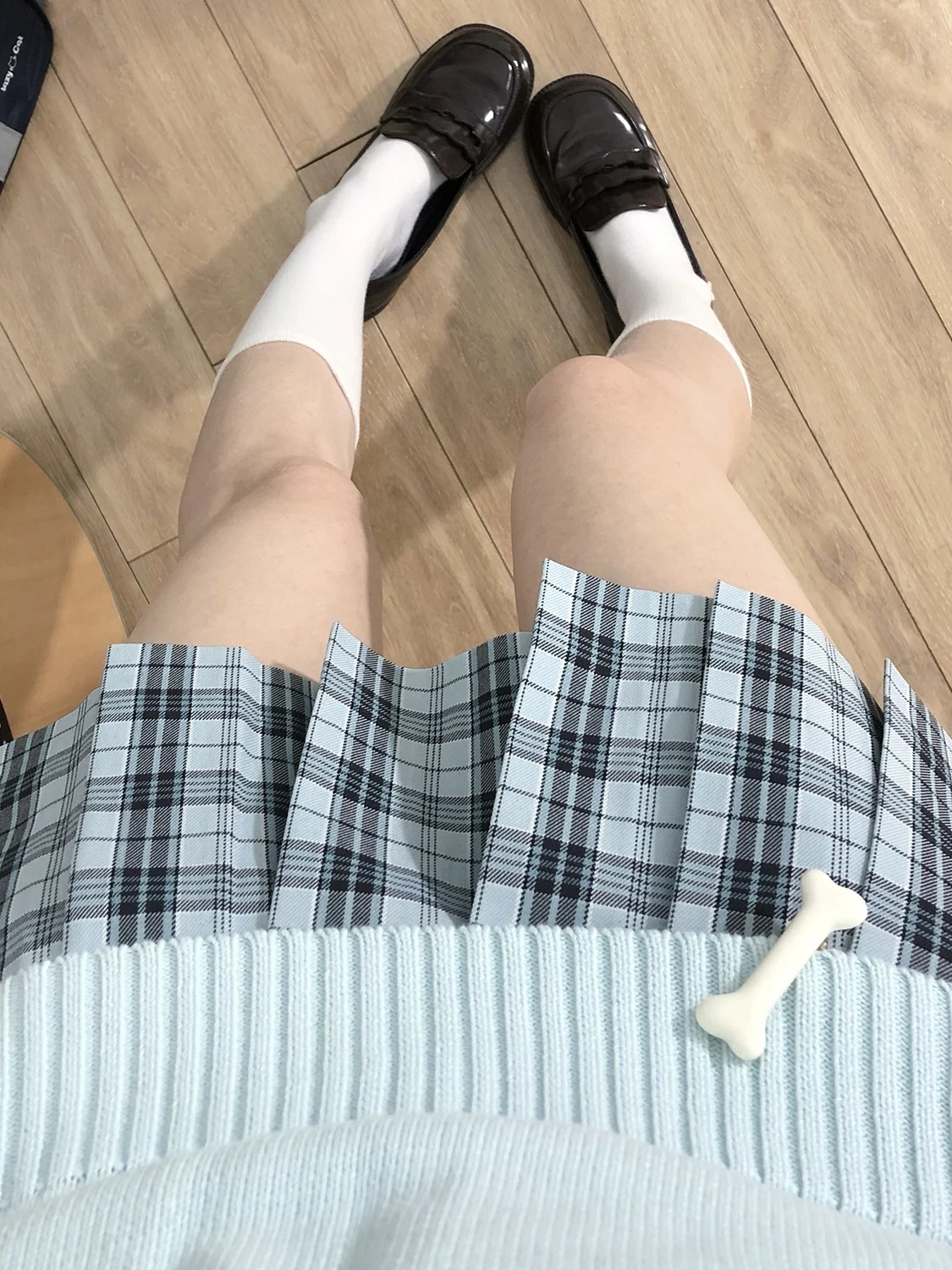 Original Huachuanzi A-Line Gingham Skirt Green Pattern Versatile School Uniform Style Pleated High Waist Polyester Blend Skirt
Original Huachuanzi A-Line Gingham Skirt Green Pattern Versatile School Uniform Style Pleated High Waist Polyester Blend Skirt