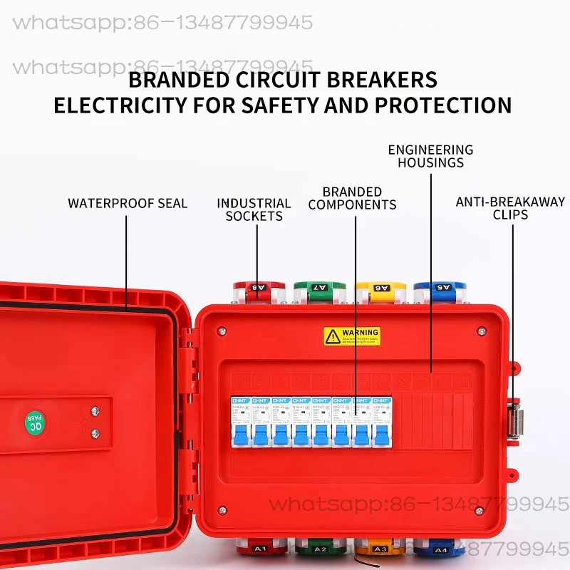 Заводская изолированная распределительная коробка для сцены IP65, мобильная портативная розетка, оборудование
Заводская изолированная распределительная коробка для сцены IP65, мобильная портативная розетка, оборудование