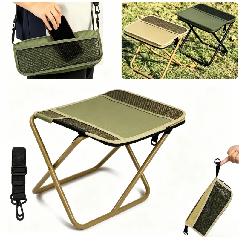 Foldable Backpack Stool Portable Mini Folding Chair With Carry Bag Lightweight Outdoor Stool For Travel Camping Picnic Use
Foldable Backpack Stool Portable Mini Folding Chair With Carry Bag Lightweight Outdoor Stool For Travel Camping Picnic Use