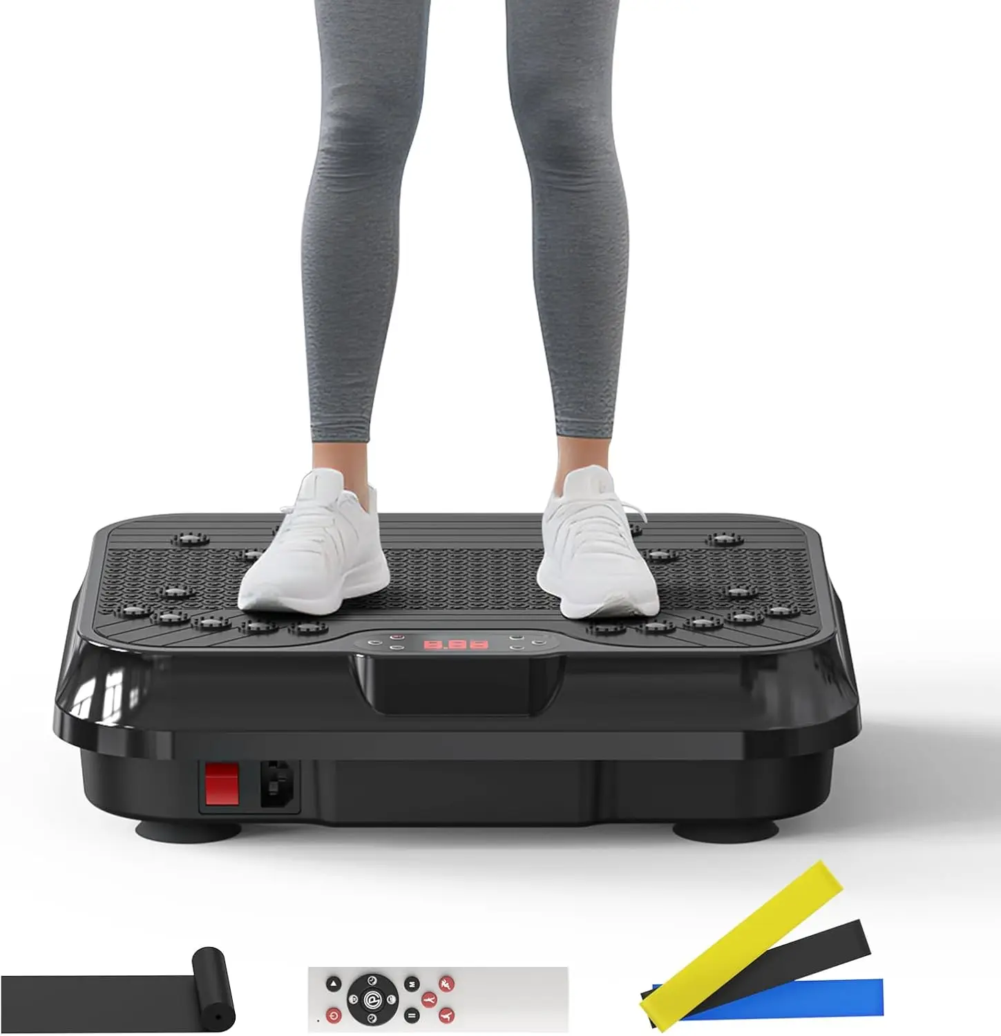 Vibration Plate Exercise Machine, 400 Lbs Capacity, 250 Speeds, Whole Body Shake Board for Lymphatic Drainage & Weight Loss
Vibration Plate Exercise Machine, 400 Lbs Capacity, 250 Speeds, Whole Body Shake Board for Lymphatic Drainage & Weight Loss