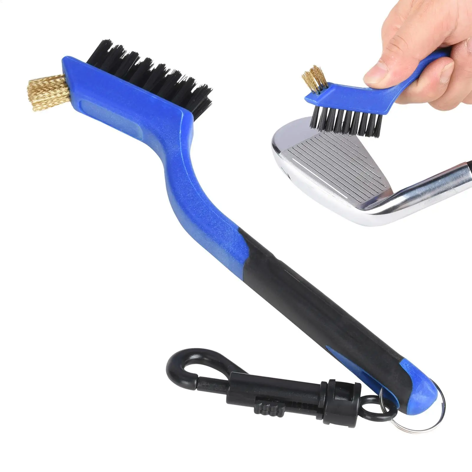 Golf Cleaner Brush Double-sided Multi-purpose Compact Golf Cleaning Brush for Women Men Beginners Enthusiasts Lovers Course
Golf Cleaner Brush Double-sided Multi-purpose Compact Golf Cleaning Brush for Women Men Beginners Enthusiasts Lovers Course