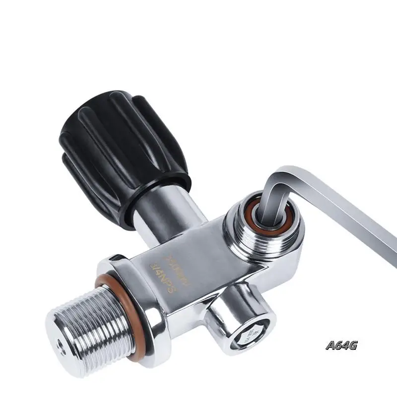 5000Psi 3/4-14NPS G3/4 High Pressure Scuba Diving Tank Valve Cylinder Reducing Valve For YOKE/DIN
5000Psi 3/4-14NPS G3/4 High Pressure Scuba Diving Tank Valve Cylinder Reducing Valve For YOKE/DIN