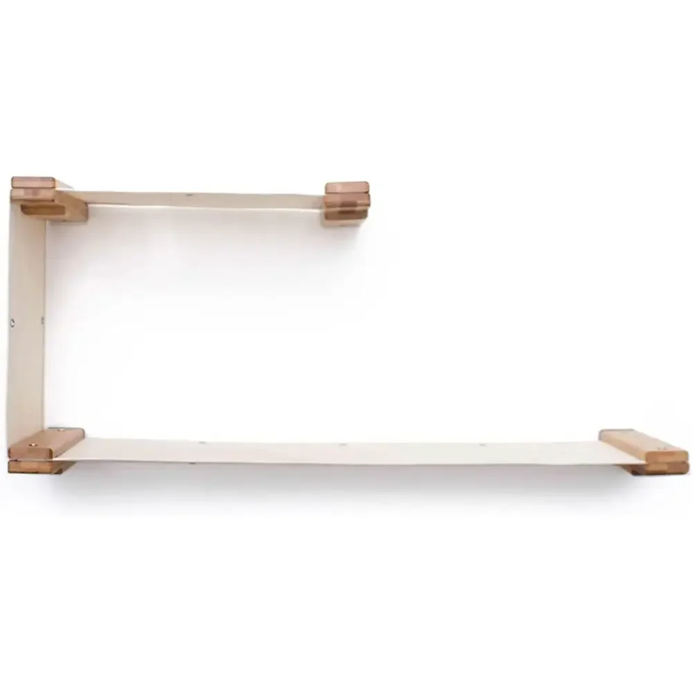 Double Decker Wall-Mounted Cat Tree with Hammock and Bamboo Perch - Indoor Canvas Cat Furniture
Double Decker Wall-Mounted Cat Tree with Hammock and Bamboo Perch - Indoor Canvas Cat Furniture