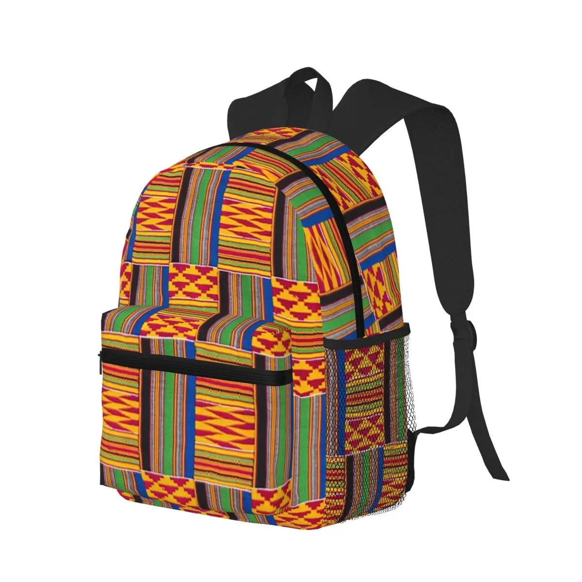 African Africa Kente Cloth Pattern Student Backpack School Bag Hiking Travel Daypack for Boys Girls Bookbag Shoulder Bags
African Africa Kente Cloth Pattern Student Backpack School Bag Hiking Travel Daypack for Boys Girls Bookbag Shoulder Bags