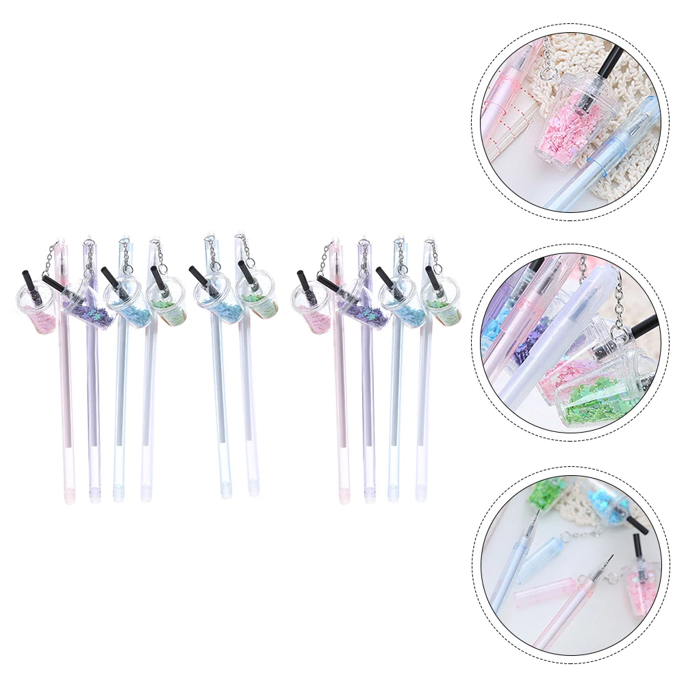 10 Pcs Sequin Pen Creative Pendant Design Gel Fountain Milk Tea Cup Cute Stationery Plastic
10 Pcs Sequin Pen Creative Pendant Design Gel Fountain Milk Tea Cup Cute Stationery Plastic