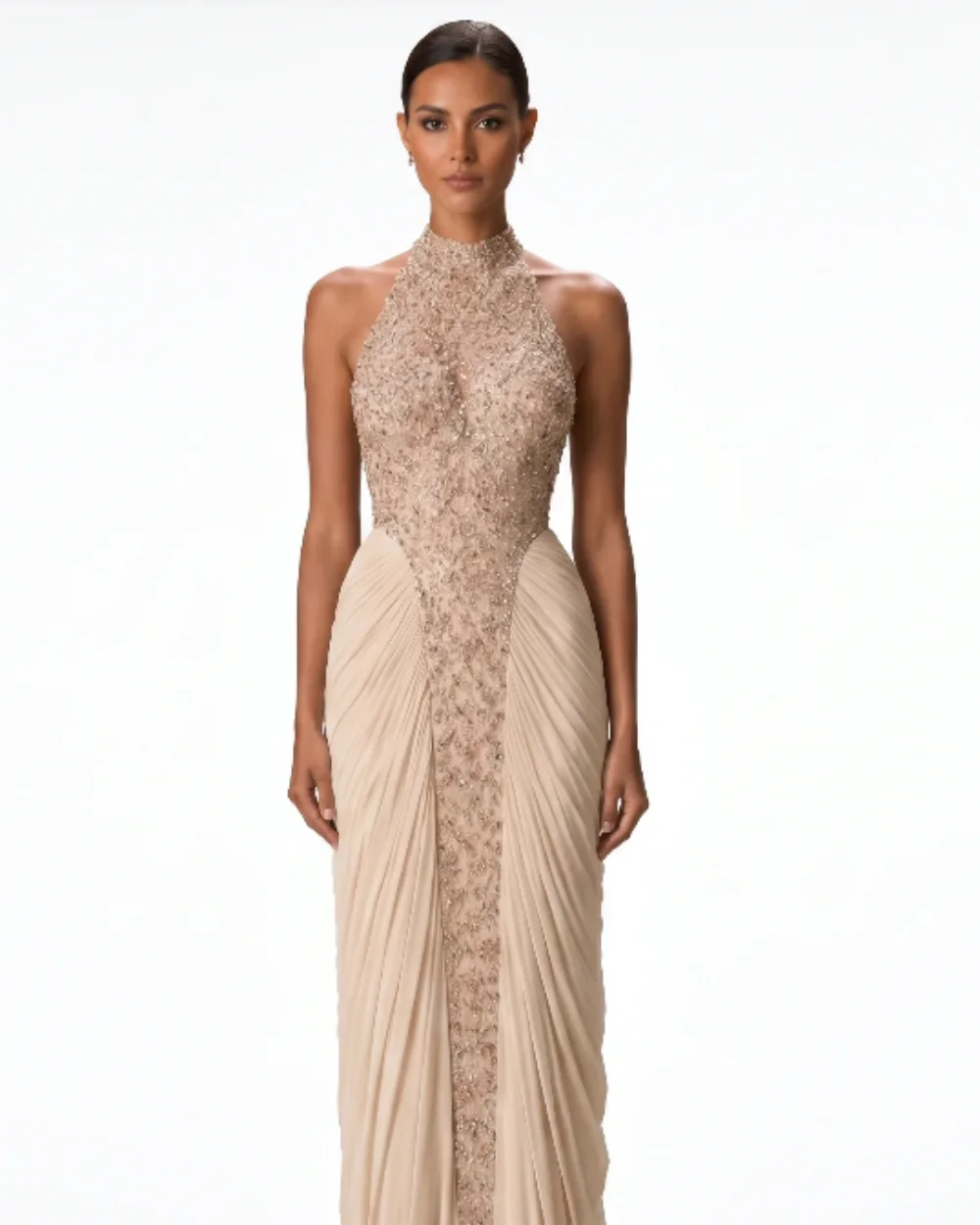 Customized Fashion Women Chiffon Rhinestone Beading Sheath Evening Dresses Elegant Halter Sleeveless Floor Lenght Prom Dresses
Customized Fashion Women Chiffon Rhinestone Beading Sheath Evening Dresses Elegant Halter Sleeveless Floor Lenght Prom Dresses