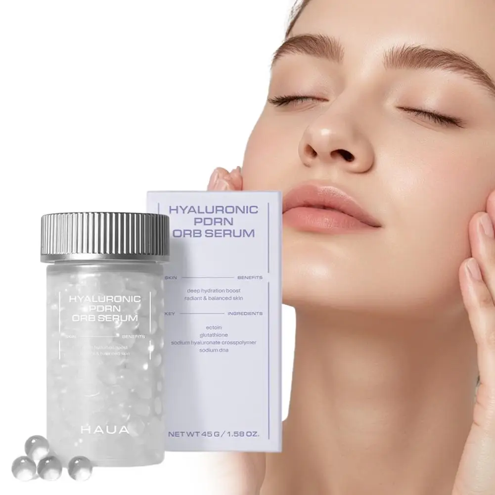 HAUA Hyaluronic PDRN Orb Serum 45г: Корейская сыворотка с сферическими частицами для глубокого увлажнения, омоложения, упругости и сияния кожи
HAUA Hyaluronic PDRN Orb Serum 45г: Корейская сыворотка с сферическими частицами для глубокого увлажнения, омоложения, упругости и сияния кожи