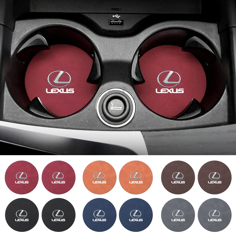 2pcs Car Coaster Water Cup Holder Anti-Slip Pad Suede Accessories for Lexus ES300 RX330 RX300 GS300 IS250 IS200 CT200h NX RX
2pcs Car Coaster Water Cup Holder Anti-Slip Pad Suede Accessories for Lexus ES300 RX330 RX300 GS300 IS250 IS200 CT200h NX RX