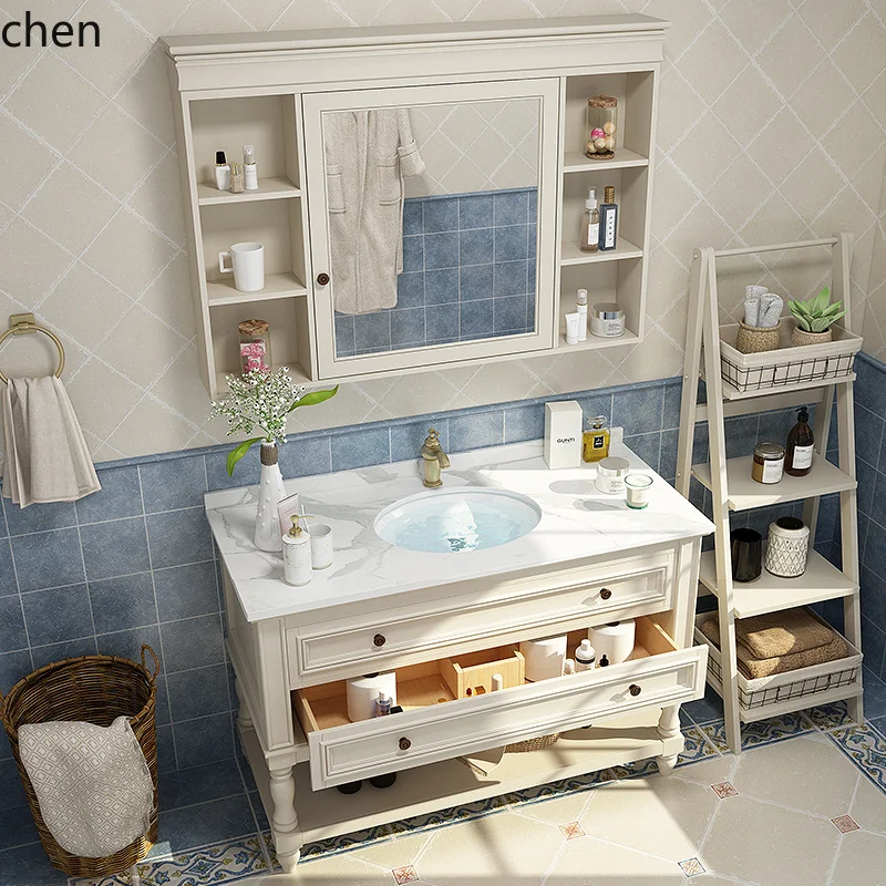 HXL bathroom cabinet solid wood floor-to-ceiling washbasin rock slab washbasin pool mirror washbasin cabinet
HXL bathroom cabinet solid wood floor-to-ceiling washbasin rock slab washbasin pool mirror washbasin cabinet
