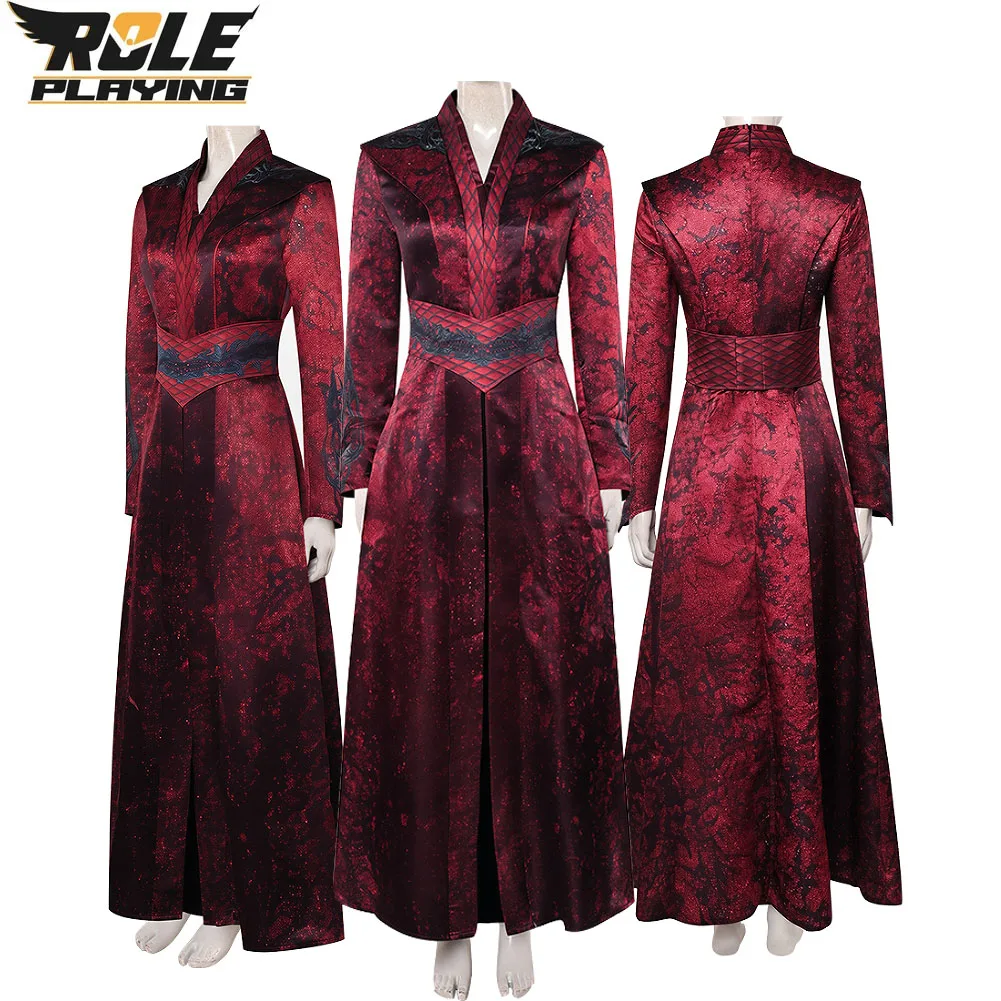 Princess Rhaenyra Cosplay Red Dress Belt Clothing TV Dragon Roleplay Costumes for Women Female Halloween Carnival Party Suit
Princess Rhaenyra Cosplay Red Dress Belt Clothing TV Dragon Roleplay Costumes for Women Female Halloween Carnival Party Suit