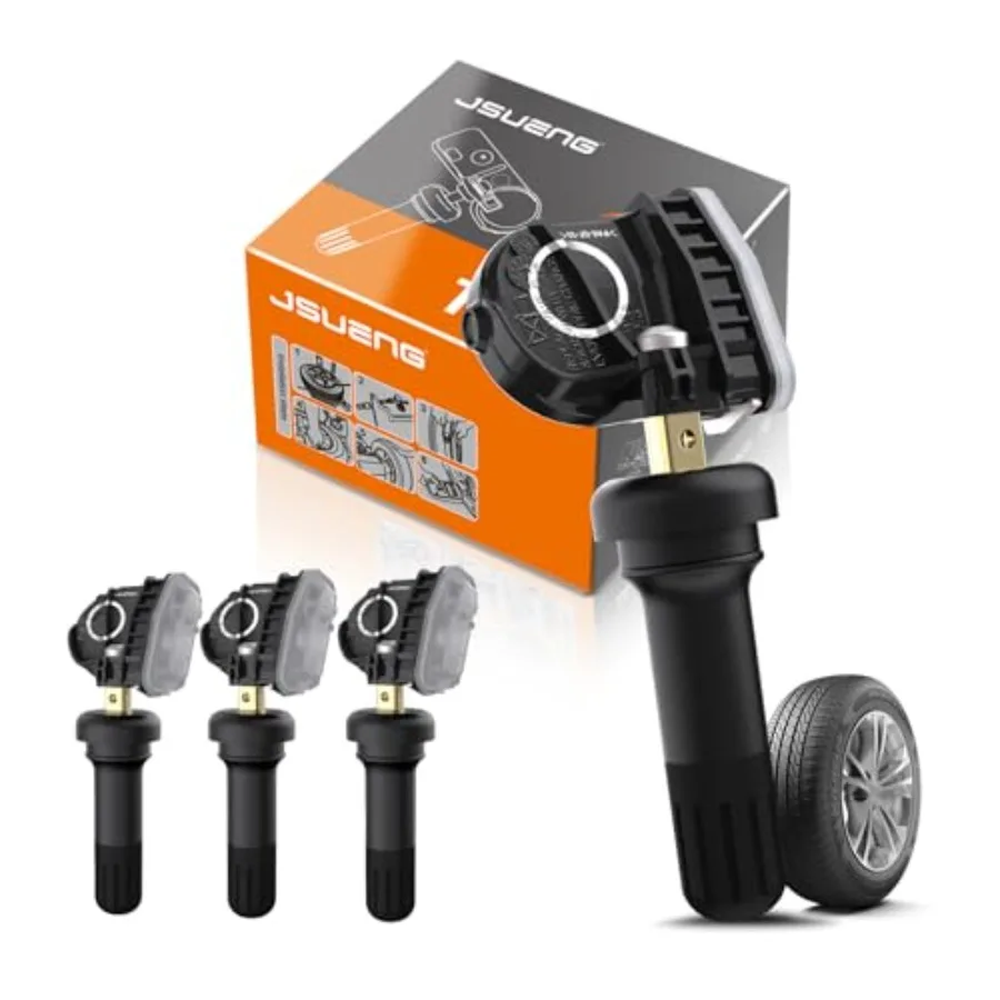 TPMS Sensor, 4 Pack Tire Prure Monitoring System Sensor fit for F150 F250 Flex Fusion Mustang, Lincoln MKX MKZ MKS MKT, 315Mhz
TPMS Sensor, 4 Pack Tire Prure Monitoring System Sensor fit for F150 F250 Flex Fusion Mustang, Lincoln MKX MKZ MKS MKT, 315Mhz
