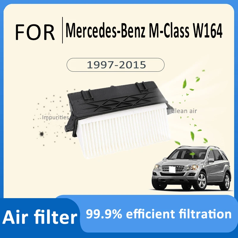 For Mercedes Benz ML300 ML320 ML350 W164 1997~2015 A6420942304 Air Filter Car High Flow Filter Air Intake Systems Auto Filter
For Mercedes Benz ML300 ML320 ML350 W164 1997~2015 A6420942304 Air Filter Car High Flow Filter Air Intake Systems Auto Filter