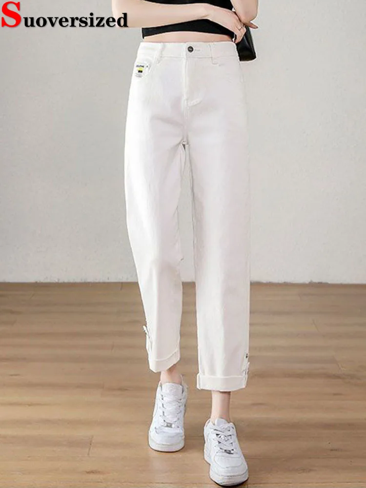 Elastic High Waist Straight Jeans Korean Fashion Cuffs Design Wide Leg Denim Pants Women Casual Streetwear New Baggy Vaqueros
Elastic High Waist Straight Jeans Korean Fashion Cuffs Design Wide Leg Denim Pants Women Casual Streetwear New Baggy Vaqueros