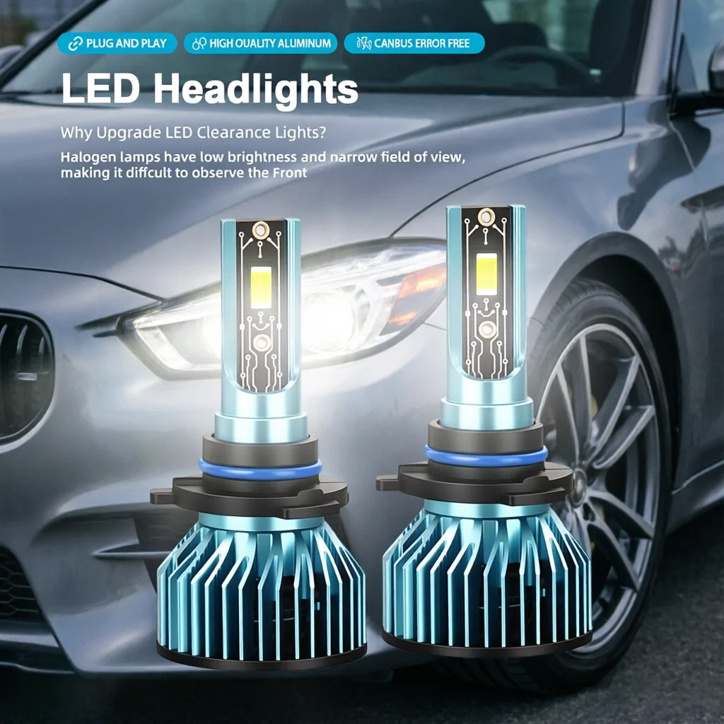 9006 Led Canbus Lights 1:1 Mini Size Car Headlight With Fan 25000LM Super Bright Turbo Headlamp 6000K Automobile Lamp
9006 Led Canbus Lights 1:1 Mini Size Car Headlight With Fan 25000LM Super Bright Turbo Headlamp 6000K Automobile Lamp