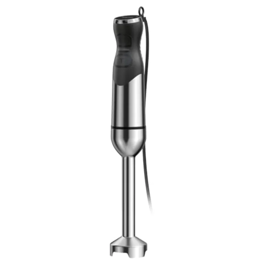 1000W Immersion Blender Handheld 25-Speed Stainless Steel Hand Blender Corded Hand Mixer with Heavy-Duty Copper Brushless Motor
1000W Immersion Blender Handheld 25-Speed Stainless Steel Hand Blender Corded Hand Mixer with Heavy-Duty Copper Brushless Motor