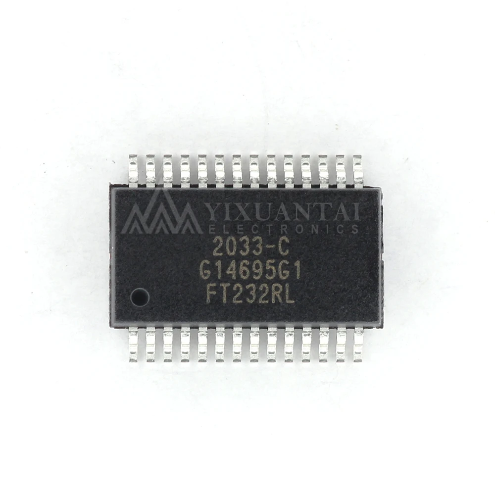 10PCS/LOT NEW Original FT232RL-REEL FT232RL FT232R FT232 IC USB FS SERIAL UART 28-SSOP
10PCS/LOT NEW Original FT232RL-REEL FT232RL FT232R FT232 IC USB FS SERIAL UART 28-SSOP