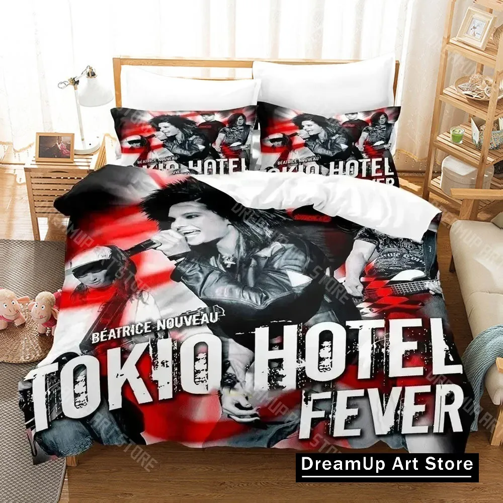 3D Print Tokio Hotel Kaulitz Band Bedding Set Boys Girls Twin Queen King Size Duvet Cover Pillowcase Bed boys Adult
3D Print Tokio Hotel Kaulitz Band Bedding Set Boys Girls Twin Queen King Size Duvet Cover Pillowcase Bed boys Adult