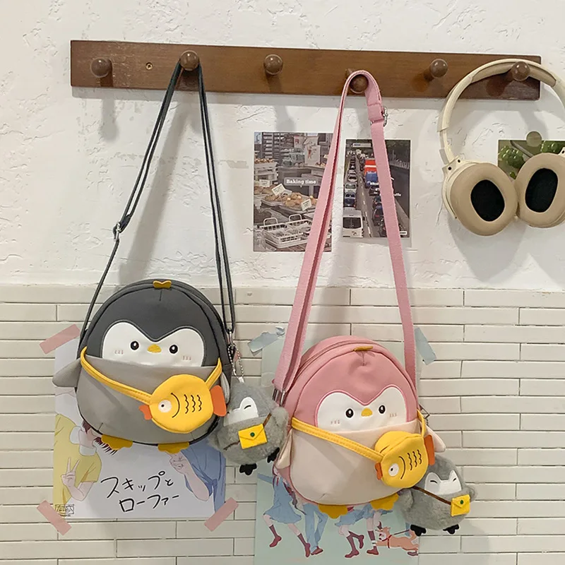 Children Crossbody Bag for Women Cute Cartoon Penguin Women Shoulder Bag Sports Trend Purse and Handbags Mother Kids Bag Girl
Children Crossbody Bag for Women Cute Cartoon Penguin Women Shoulder Bag Sports Trend Purse and Handbags Mother Kids Bag Girl