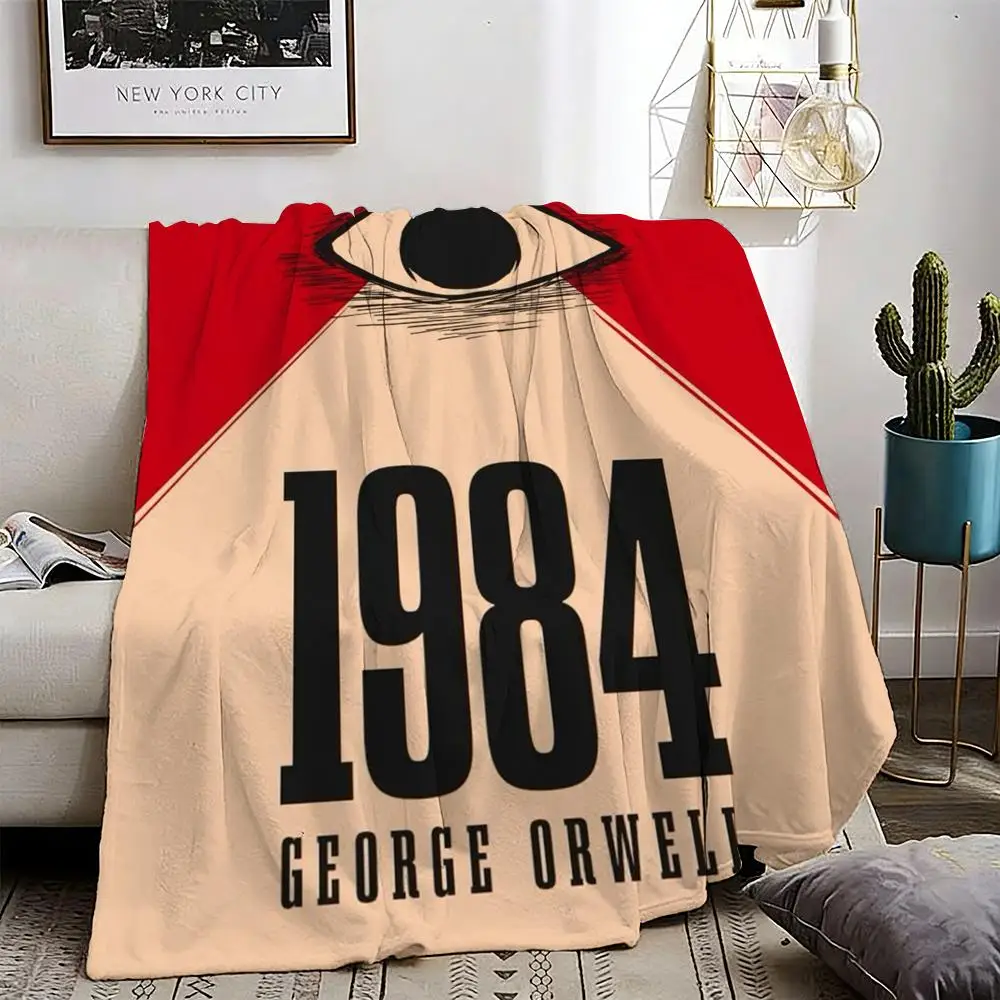 Nineteen Eighty-Four Throw Lightweight 240g Flannel Blanket Soft Skin-friendly for Summer Cooling
Nineteen Eighty-Four Throw Lightweight 240g Flannel Blanket Soft Skin-friendly for Summer Cooling
