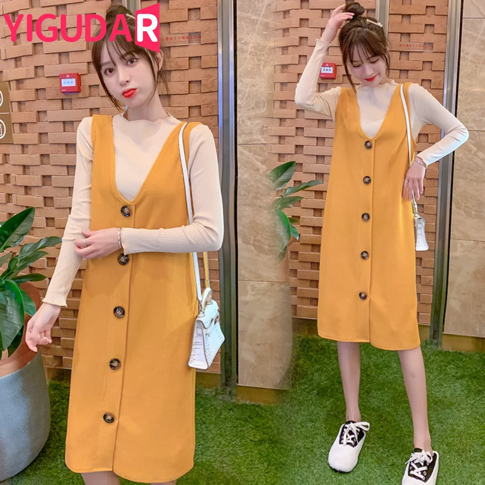 Autumn Winter Korean Fashion 2PCS/Set Maternity Dress Clothes for Pregnant Women Chic Pregnancy photoshoot dress Loose vestidos
Autumn Winter Korean Fashion 2PCS/Set Maternity Dress Clothes for Pregnant Women Chic Pregnancy photoshoot dress Loose vestidos