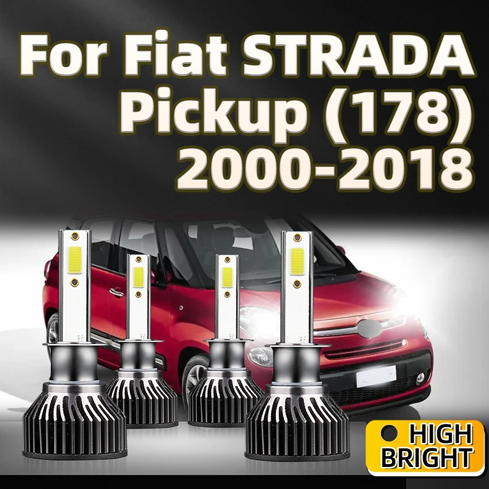 LED Headlights COB H1 Car Lamps For Fiat STRADA Pickup 178 2000 2001 2002 2003 2004 2005 2006 2007 2008 2009 2010 2011 2012-2018
LED Headlights COB H1 Car Lamps For Fiat STRADA Pickup 178 2000 2001 2002 2003 2004 2005 2006 2007 2008 2009 2010 2011 2012-2018