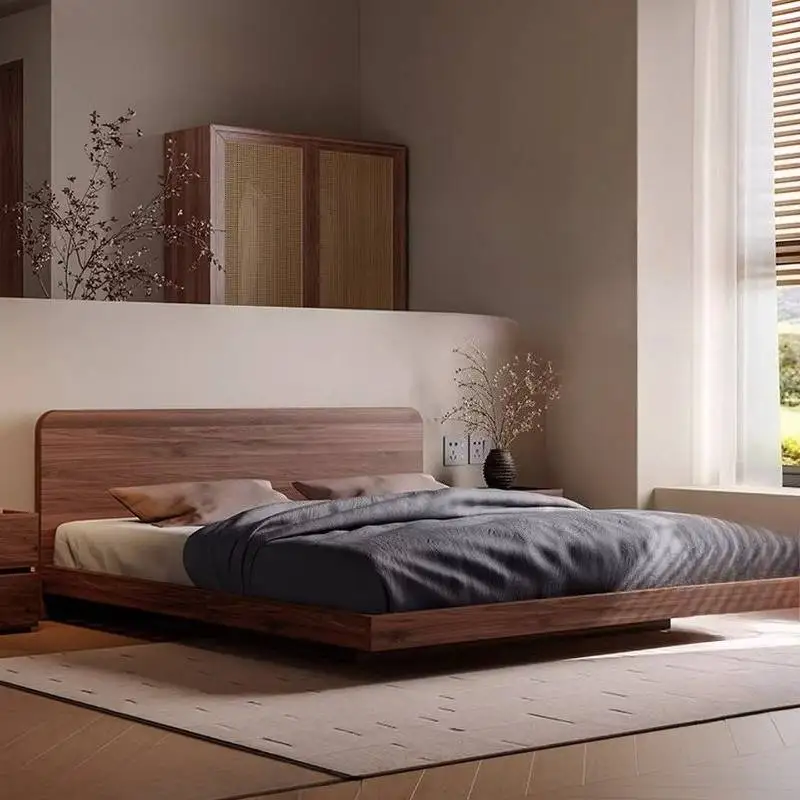 Dormitory Effective Bed Decoration Esthetician Boneless Living Room Bed Household Solid Wooden Lit 2 Personnes Furniture Home
Dormitory Effective Bed Decoration Esthetician Boneless Living Room Bed Household Solid Wooden Lit 2 Personnes Furniture Home
