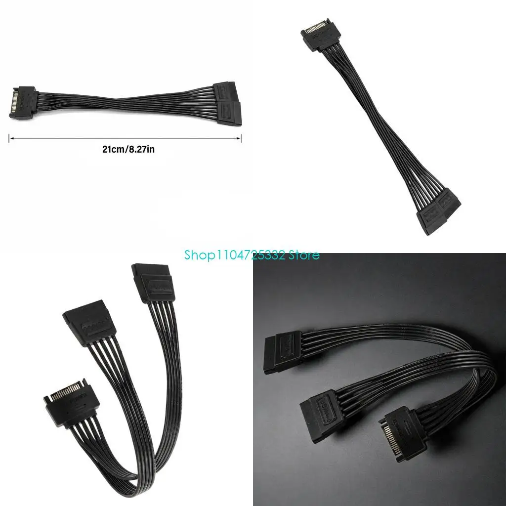 P5EA Flexible 15Pin Power Divider Cord For Expanding Internal Storage Factors
P5EA Flexible 15Pin Power Divider Cord For Expanding Internal Storage Factors