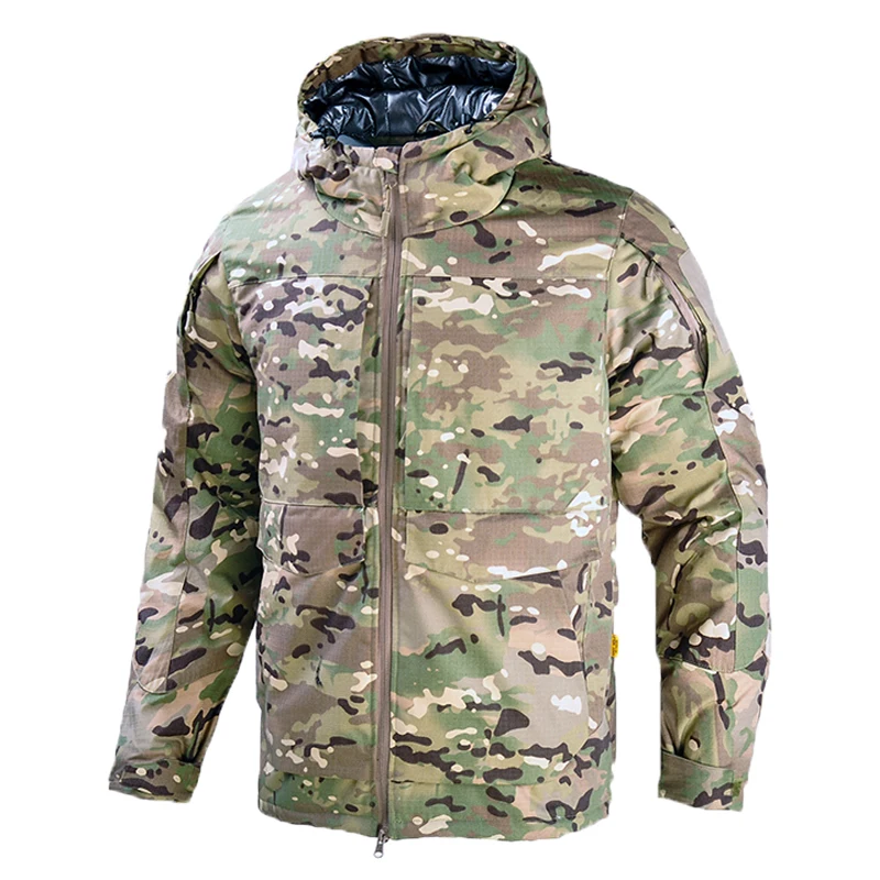 Winter Men Tactical Heat Reflective Jacket Outdoor Jackets Warm Windproof Waterproof Camouflage Coats Hooded Camo Climb Parkas
Winter Men Tactical Heat Reflective Jacket Outdoor Jackets Warm Windproof Waterproof Camouflage Coats Hooded Camo Climb Parkas