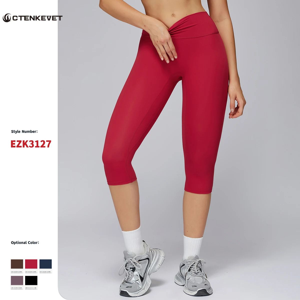 New Women's Brushed Yoga Mid-Length Pants High-Waisted Quick-Dry Leggings Slimming Mid-Length Running Pants Woman Gym Legging
New Women's Brushed Yoga Mid-Length Pants High-Waisted Quick-Dry Leggings Slimming Mid-Length Running Pants Woman Gym Legging