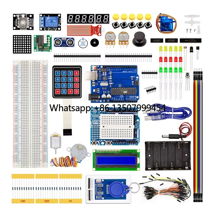 Stem Education R3 Upgrade Set Complete DIY Programmable Learning Electronic Project Kit for R3
Stem Education R3 Upgrade Set Complete DIY Programmable Learning Electronic Project Kit for R3